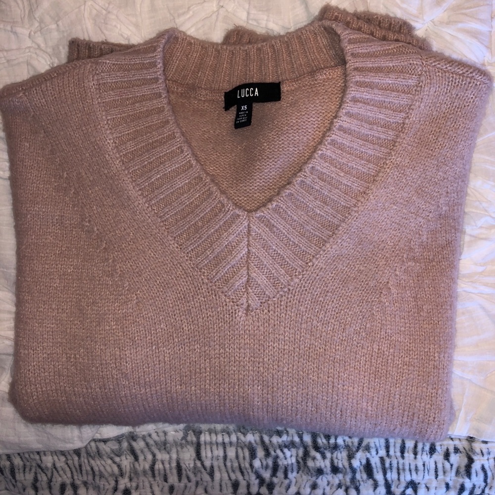 Lucca light pink sweater